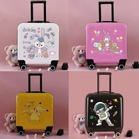 Мультяшный багажный детский чемодан подходит для мужчин и женщин, 2023, год кролика, делается под заказ