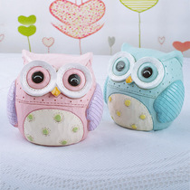 Cute owl cartoon baby Baby Piggy Bank bank piggy bank bank boy girl birthday birthday gift