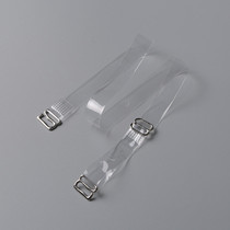 Underwear transparent shoulder strap Summer invisible shoulder strap female bra with bra strap with strap without mark anti-slip.