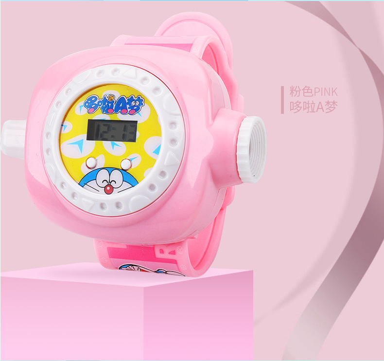 Doraemon chiếu xem phim hoạt hình cậu bé nữ sinh viên trẻ em điện tử trẻ em đồ chơi rung nhẹ - Đồ chơi giáo dục sớm / robot cửa hàng đồ chơi