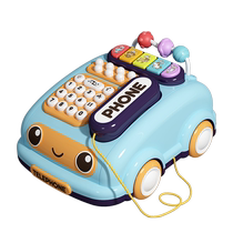 Baby emulation telephone childrens toy mobile phone puzzle early to teach baby 6 months and above male girl 1 1-2 years old