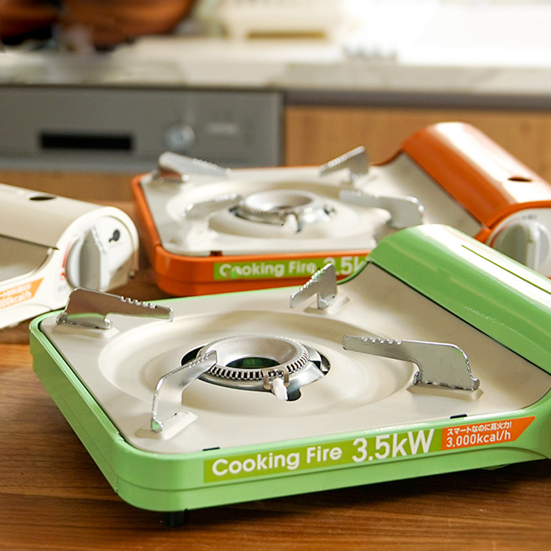 Mannic Slow language Japanese Sensational style Furnace Day Style Large Firepower Outdoor Kas Portable Gas Stove Picnic Barbecue