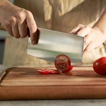 Man food slow language traditional kitchen knife Chinese stainless steel knife cutting knife household kitchen knife fruit knife kitchen knife