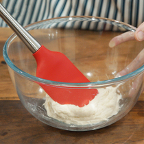 Man food slow language American Tovolo stainless steel handle silicone head scraper baking scraper durable high temperature resistant