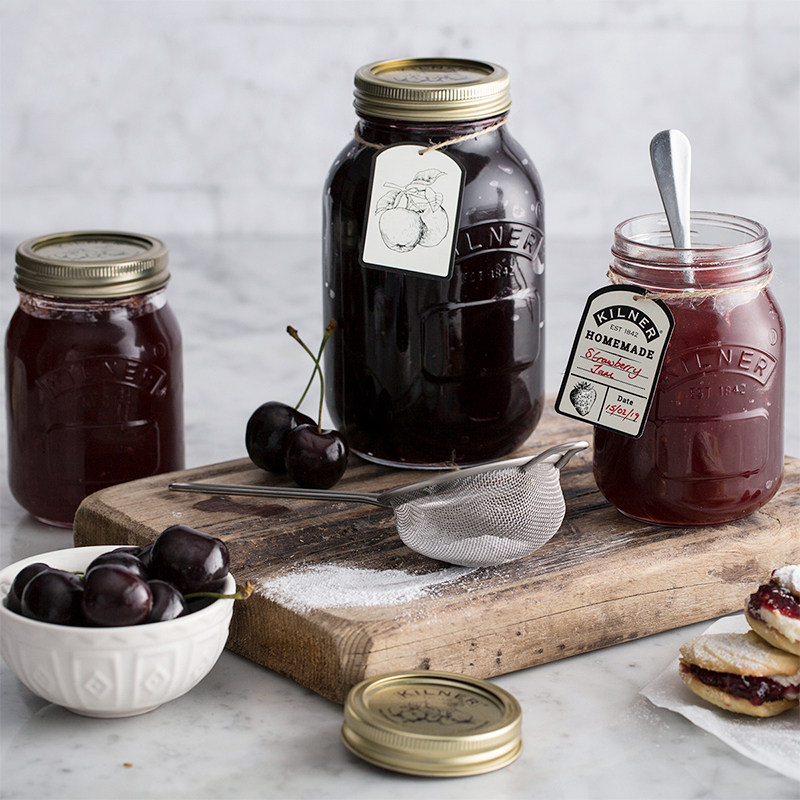 Manic Slow Language UK Kilner storage tank Birmingham Series Seal Honey Heat resistant Home Unleaded glass