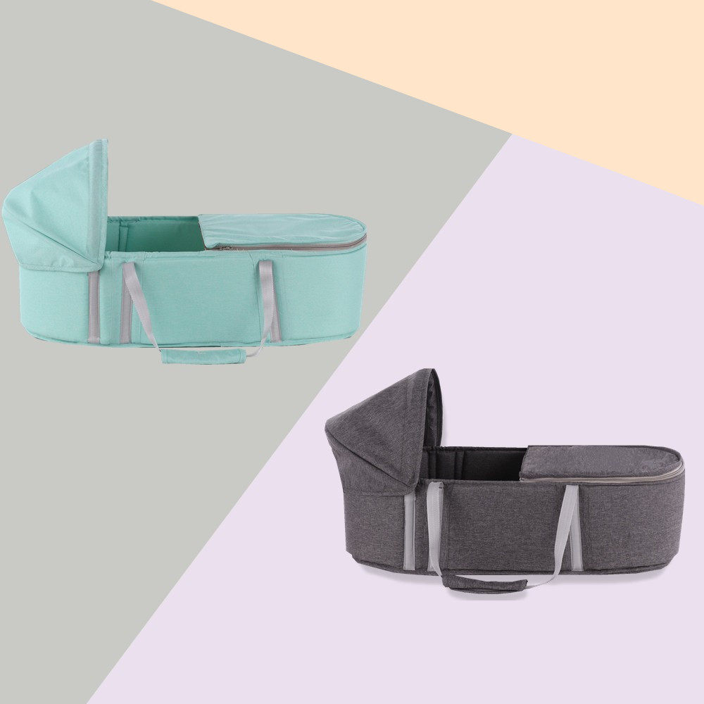 Multifunctional bed in the bed portable bb baby bed with mosquito net light basket bed removable coax baby crib