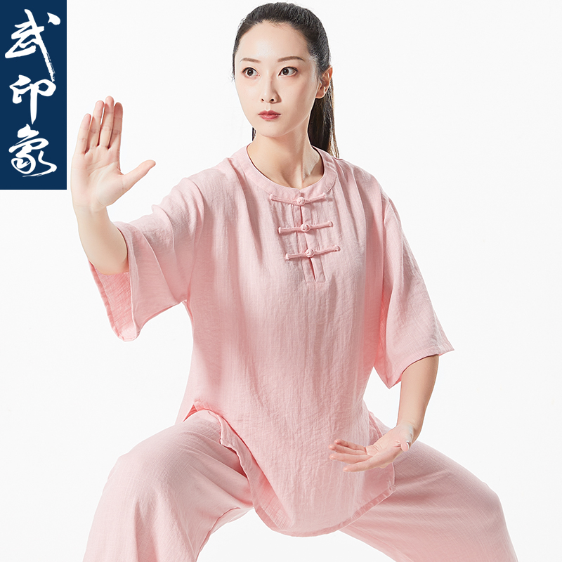 Tai Chi Summer Tai Chi Tai Chi Cotton Short Sleeve 2022 New Tai Chi Tai Ri High - end Float Wu impression