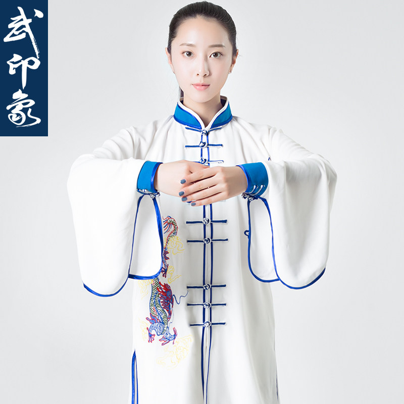 Tai Chi Suit Women's Summer Taijiquan Costume practice Gongfu Spring martial arts Conqueror in a performance suit The old age Wu impression