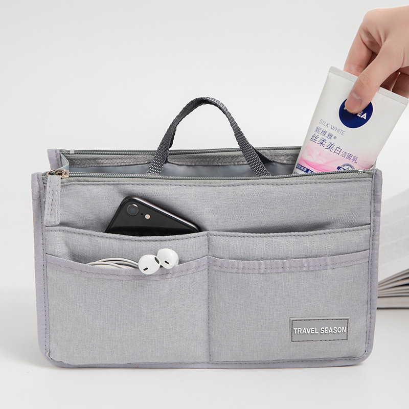 Multifunction Containing Bag in bag Thickened Carry-on double Racelet Toiletries Cosmetics Cashier Bag Women pack Separation