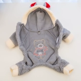 Бархатный зимний милый удерживающий тепло пуховик, увеличенная толщина