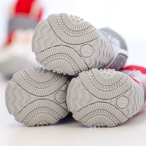 Флисовая зимняя удерживающая тепло обувь на липучке