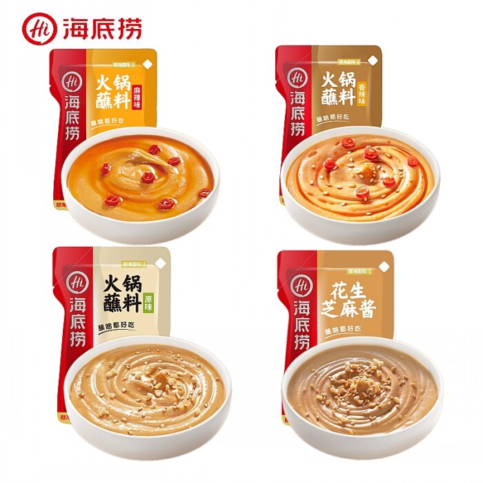 Seabed hot pot dip peanut sesame sauce spicy spicy spicy spicy cold cabbage string fragrance