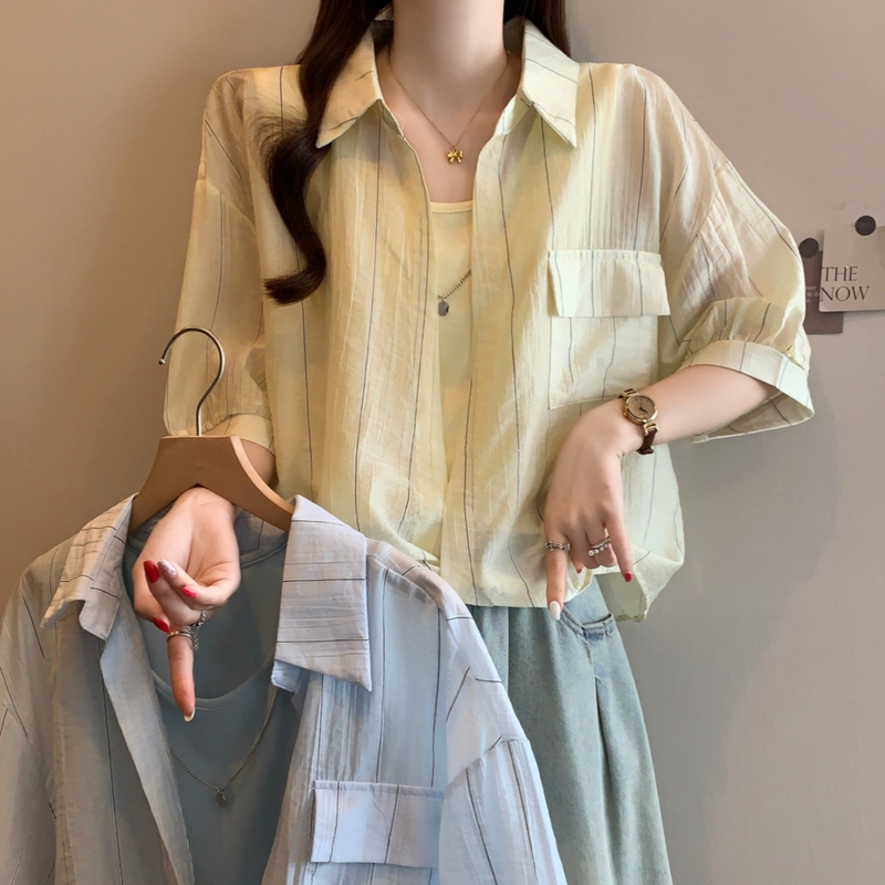 Breastfeeding Tops, New Summer Style, Large Size, Age-Reducing, Loose-Fitting Tank Tops, Postpartum Slimming, Versatile Nursing Shirts, Two-Piece Set, Trendy Breastfeeding Tops, New Summer Style, Large Size, Age-Reducing, Loose-Fitting Tank Tops, Postpartum Slimming, Versatile Nursing Shirts, Two-Piece Set, Trendy