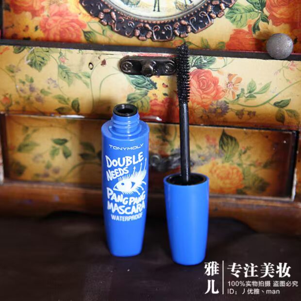 Hàn Quốc TONYMOLY đôi ma thuật hiệu ứng đôi bụng lớn mascara không thấm nước uốn cong dài dày không nở - Kem Mascara / Revitalash mascara không trôi