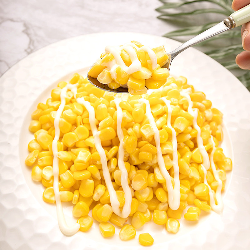 Quick-frozen fresh corn kernels 2 catties loaded with assorted vegetables, fragrant sweet corn kernels fruit corn kernels corn 500gX2 pack