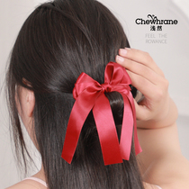 Exquisite retro Korean temperament lazy fairy Super fairy hair artifact Hairband female big bow hair accessories