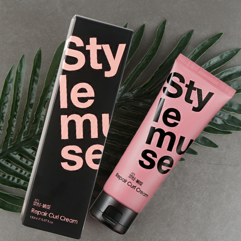 Original Clothing Korea Imported Muus Fengying Curly Hair Styling Cream Nourishing Essence Milk Hair Protection Elasticity Vegan Moisturizing