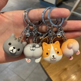 Милый мультяшный брелок, кукла для ключей, украшение на сумку подходит для мужчин и женщин, подарок на день рождения