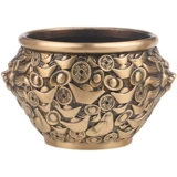 Чистая бронзовая талия запутана с гуанью Гуан Гонгё Фенг Денг Байфу Медные качели Плохое Полиное сокровище мебель мебель мебель