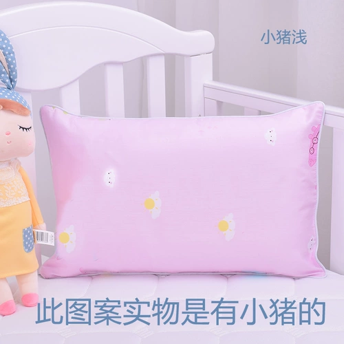 Наволочка, детская хлопковая мультяшная подушка для детского сада, 1-3-6 лет, с защитой шеи