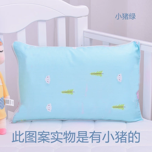 Наволочка, детская хлопковая мультяшная подушка для детского сада, 1-3-6 лет, с защитой шеи