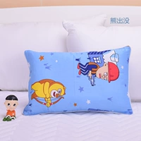 Синяя лысая голова (включая белую подушку ядро