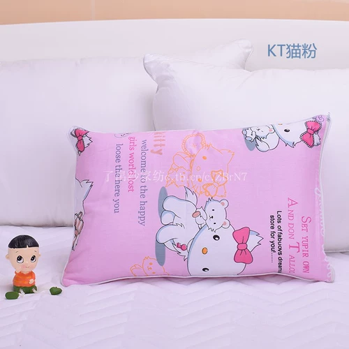 Наволочка, детская хлопковая мультяшная подушка для детского сада, 1-3-6 лет, с защитой шеи