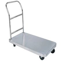  Stainless steel flatbed trolley Load king Multi-purpose tool truck carrier truck Easy pull truck trolley flatbed