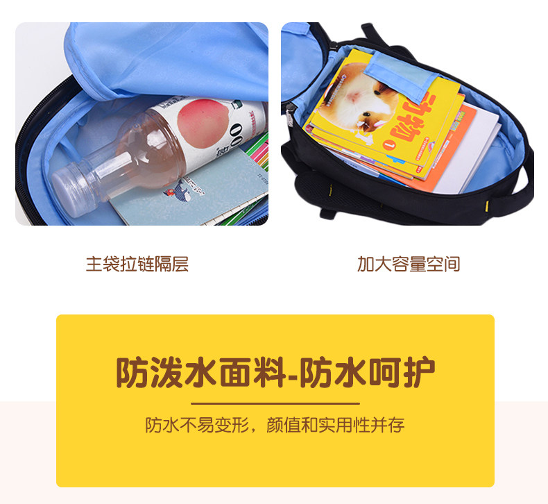 神偷奶爸正版授权 小黄人 儿童 幼儿园3D硬壳双肩包 图4