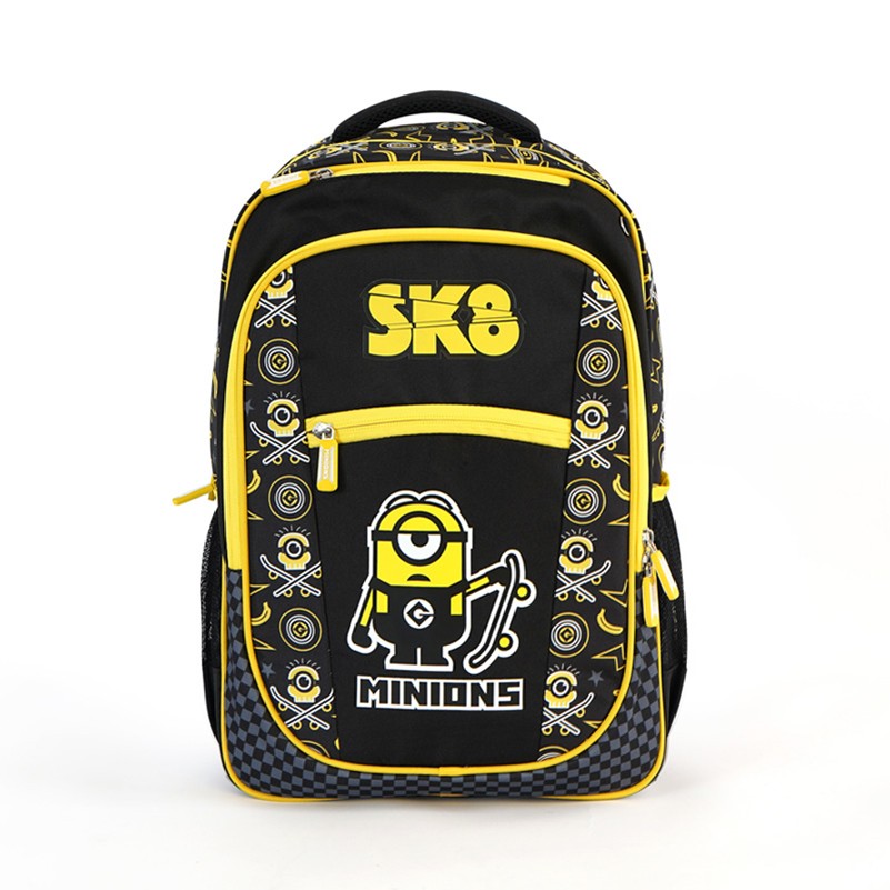 Small Yellow Man Children's Schoolschool Girls Primary School Pupils Bag Boys' 3-6 Grade Double Shoulder Bag Third Grade Girl Light Boy