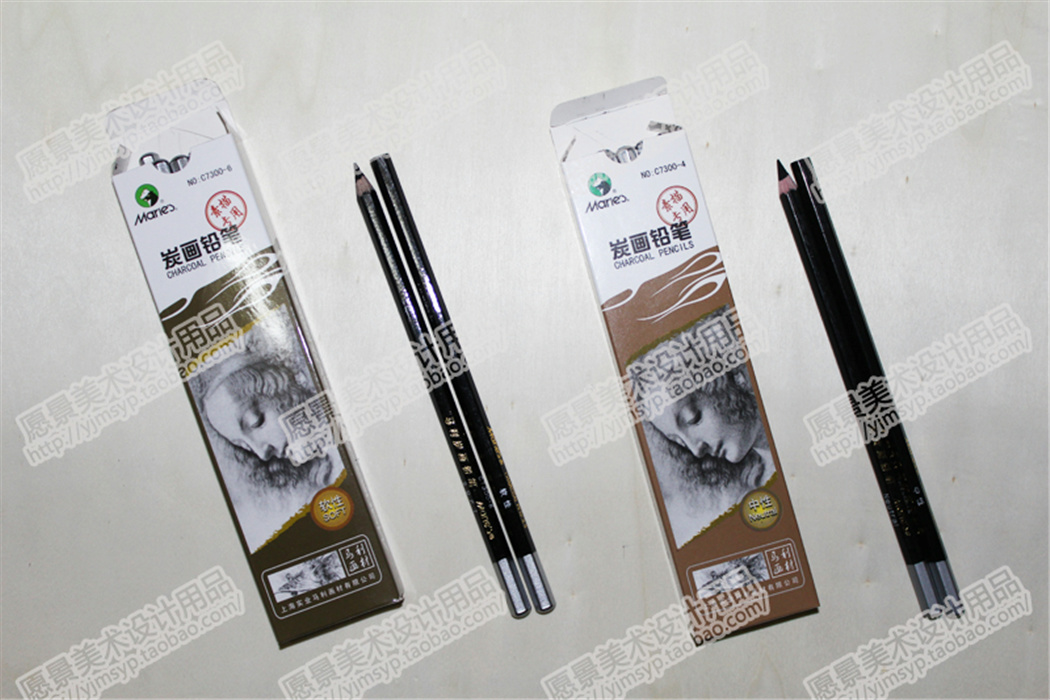 Marley Marie's sketches for special charcoal drawing pencil