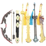 Металлический меч, металлическая игрушка, оружие, подвеска