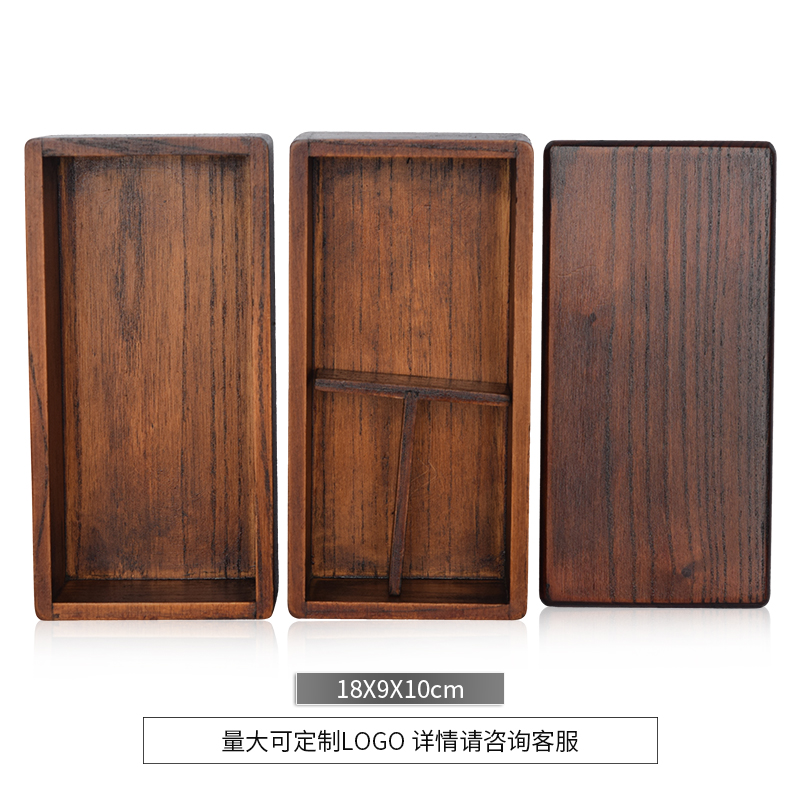 bộ hộp cơm giữ nhiệt Hộp cơm trưa bằng gỗ nguyên khối Hộp cơm trưa Nhật Bản dễ thương an toàn và thân thiện với môi trường Xuất khẩu hộp sushi Bữa ăn đơn giản cho sức khỏe Hộp cơm trưa Hàn Quốc - Hộp cơm điện sưởi ấm bình đựng cơm giữ nhiệt