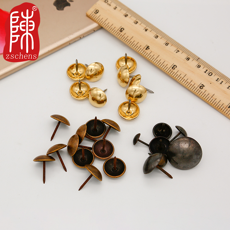 Antique bronze foam nail bronze nail round head nail sofa Soft bag Blister Nail Antique gate Decorative Nail-upholdback ancient
