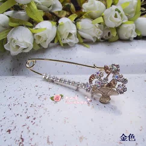 Broche femme en Zircon diamant - Ref 1178868 Image 7