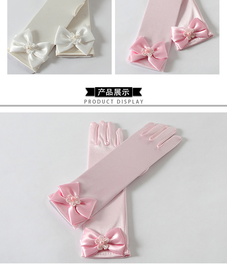 Gants pour fille en satin - Ref 2150310 Image 26