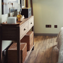 Mugwood furniture live with custom side table Nordic modern solid wood furniture North American black walnut table