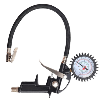 Green tire tire pressure gauges pressure gauges high-precision tire pressure technology monitor with inflatable air gun