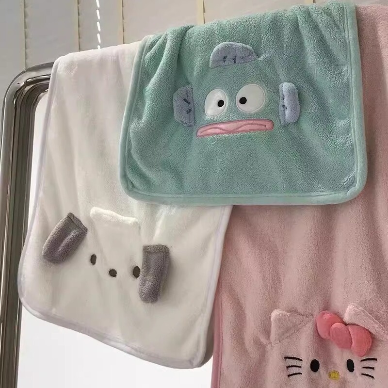 Cartoon Clownfish Bath Towel, Cute ins Style, Water-Absorbent, Quick-Drying, Coral Velvet, Couple, Student, Household Face Towel Cartoon Clownfish Bath Towel, Cute ins Style, Water-Absorbent, Quick-Drying, Coral Velvet, Couple, Student, Household Face Towel