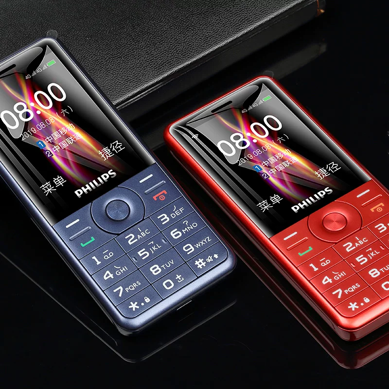 Philips, удлиненный смартфон для пожилых, мобильный телефон для студентов, 4G, поддерживает все сетевые стандарты, E517, 4G, 4G