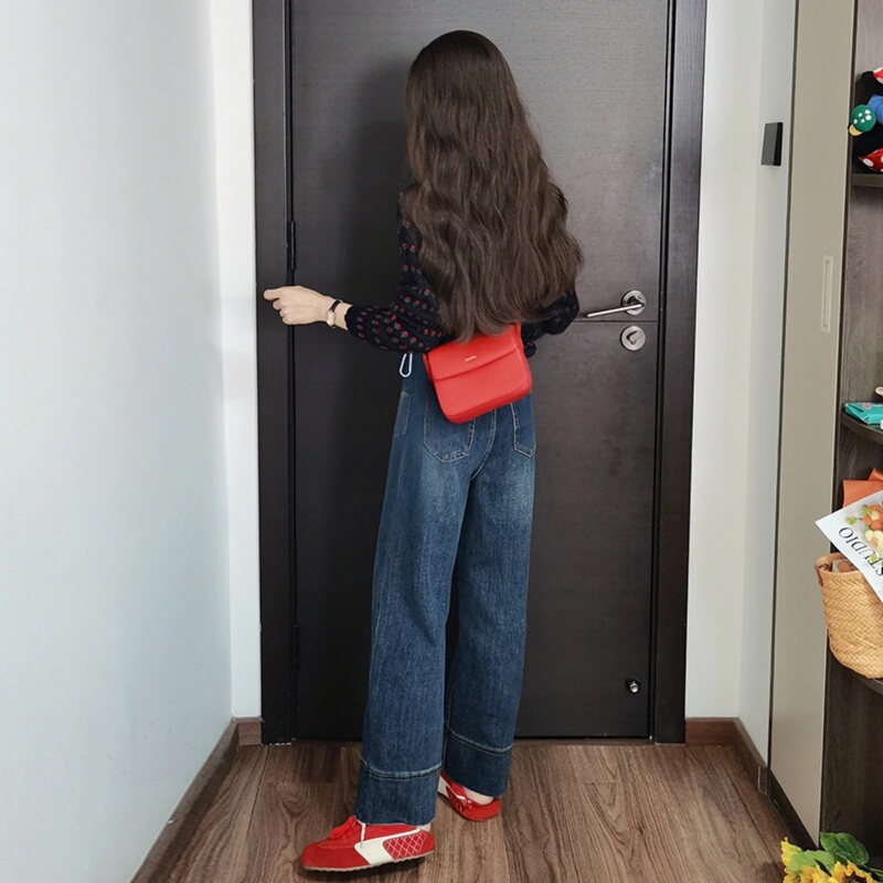 Maternity Pants for Fall, Large Size Jeans That Don'T Tighten the Belly during Pregnancy, Petite Fall Leggings, Straight-Leg Pants for Autumn and Winter Maternity Pants for Fall, Large Size Jeans That Don'T Tighten the Belly during Pregnancy, Petite Fall Leggings, Straight-Leg Pants for Autumn and Winter