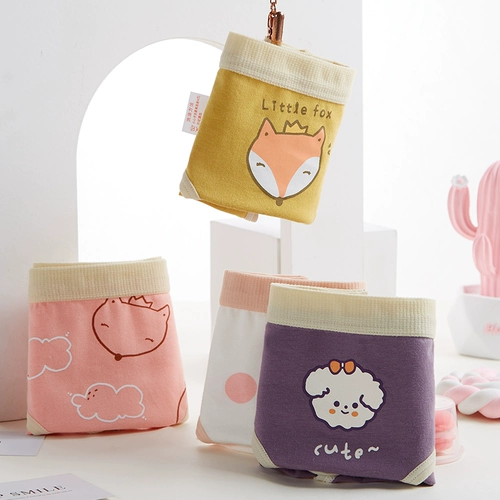 Детское хлопковое нижнее белье, антибактериальные детские шорты, подходит для подростков