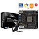 ເມນບອດ ASRock X299EITXAC mini ITX ໃໝ່ ຮອງຮັບໜ່ວຍຄວາມຈຳໂນ໊ດບຸ໊ກສີ່ຊ່ອງ CPU X series