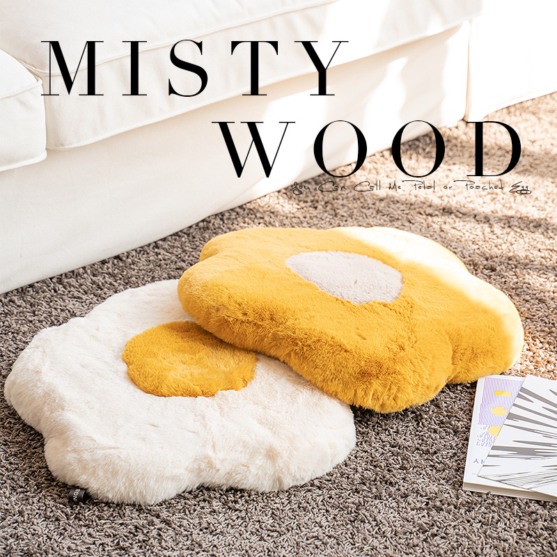 Misty Forest cushion sunflower cushion small flower chair cushion poached egg bay window ins wind fart cushion ground chair