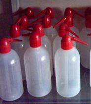 Bend Nozzle Pot Plastic Bottle Point Glue Bottle Sharp Mouth Jug Bending Mouth Jug Rubber Pot Red Head Plastic Wash Bottle 250ml