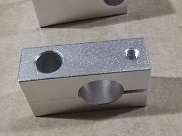 Single-hole fixed clamp pipe clamp optical axis bracket additional bracket side mounting base side mounting bracket fixing clamp