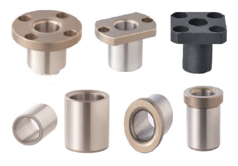 Alternative mithmi check clamp positioning pin bush with shoulder flange type straight column waist hole 6 8 10 12