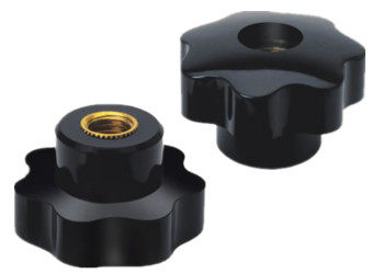 Seven Star Seven Corner Star Through Hole Knob Handscrew Nut Copper m4 5 6 8 10 12 16