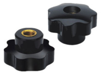 Seven Star Seven Corner Star Through Hole Knob Handscrew Nut Copper m4 5 6 8 10 12 16