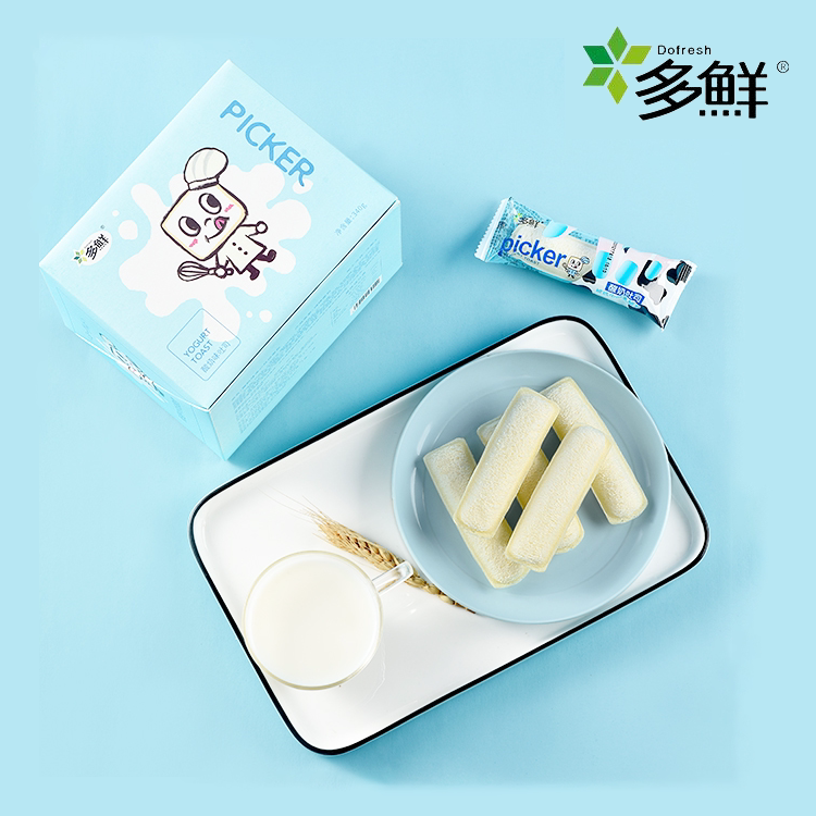 多鲜乳酸菌小口袋面包340g*2箱